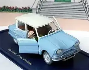 Ami 6 du docteur Tintin Bijoux de la Castafiore Atlas 1/43