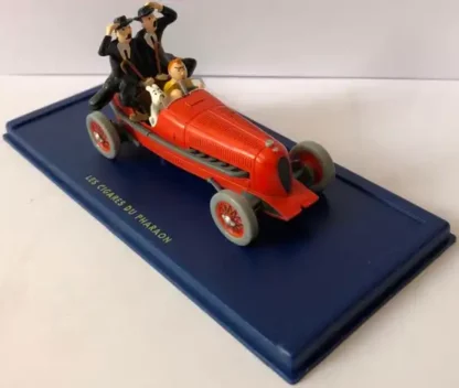 Bolide rouge Tintin Cigares du Pharaon Atlas 1/43