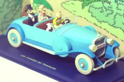 Lincoln Torpédo Grand Sport Tintin Cigares du Pharaon Atlas 1/43