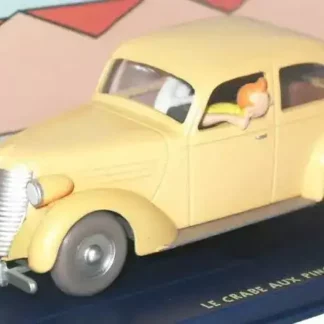 Voiture accidentée Tintin Crabe aux pinces d’Or Atlas 1/43
