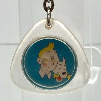 Porte-clés Tintin jeu de billes publicitaire
