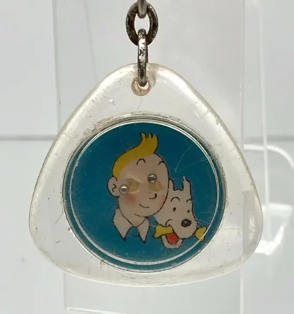 Porte-clés Tintin jeu de billes publicitaire