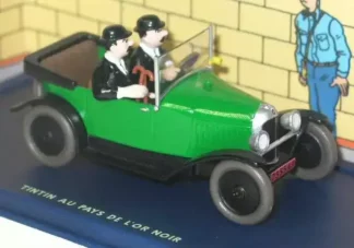 Citroën Torpedo Dupondt Tintin Or noir Atlas 1/43