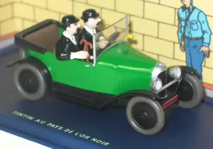 Citroën Torpedo Dupondt Tintin Or noir Atlas 1/43