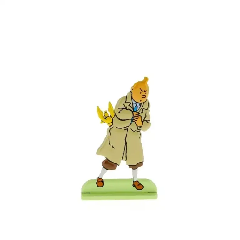 Figurine Tintin métal relief Sceptre d’Ottokar