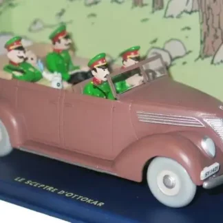 Ford V8 décapotable Tintin Sceptre d’Ottokar Atlas 1/43