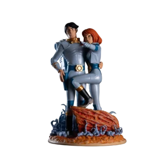 Statue Valérian et Laureline Maris Jothieu