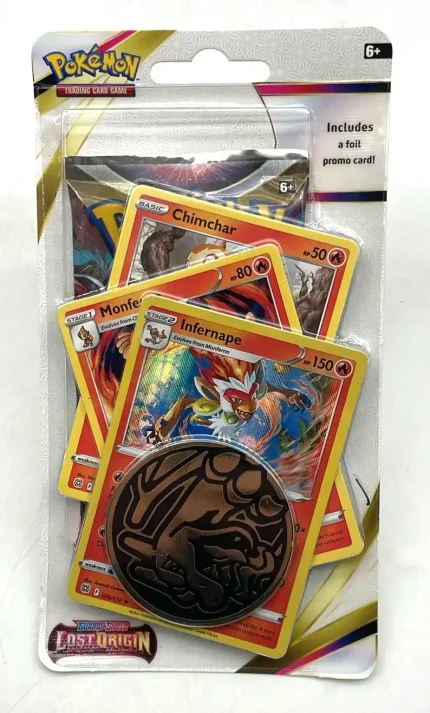 Pokémon Lost Origin Premium Checklane Blister Infernape EN réf. 182-85063