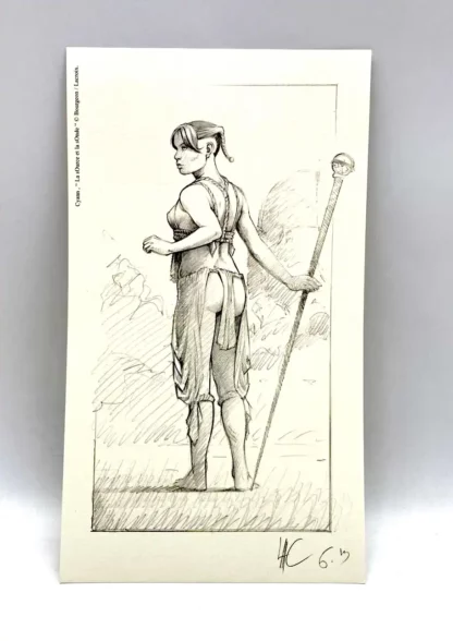 Ex-libris signé Le cycle de Cyan Bourgeon