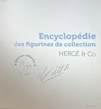 encyclopedie-produits-derives-herge-cac3d-edition-40-ans-numérotation