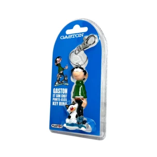 gaston-lagaffe-chat-porte-cles-plastoy-presentation
