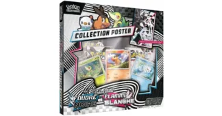 Pokémon EV10.5 Coffret Poster Foudre Noire Flamme Blanche