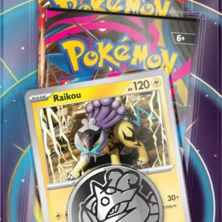 Pokémon Pack Promo Raikou 2 boosters