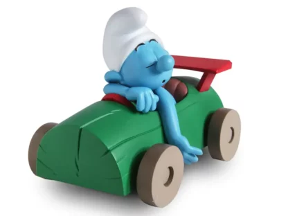 Statuette Schtroumpf paresseux Schtroumpfmobiles Figures & Vous