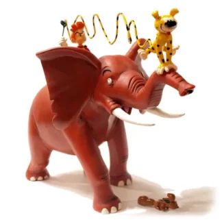 spirou-marsupilami-elephant-spip-figurine-metal-pixi-zoom