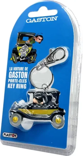 voiture-gaston-lagaffe-porte-cles-plastoy-presentation