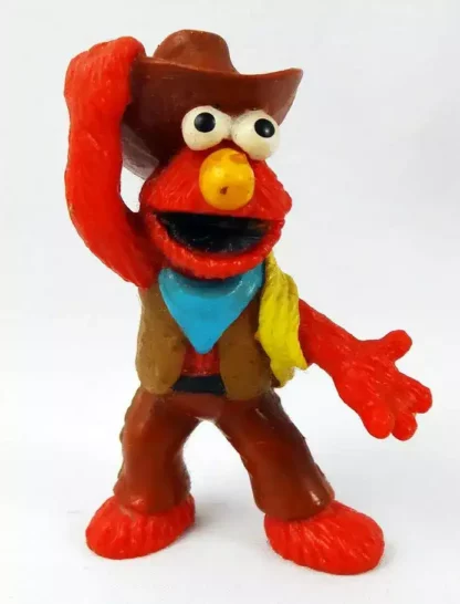 Figurine Cowboy Elmo Sesame Street Applause