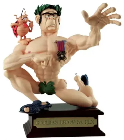 Gotlibvs Deconvm Rex statuette couleurs Mufraggi