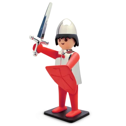 figurine Playmobil chevalier Plastoy