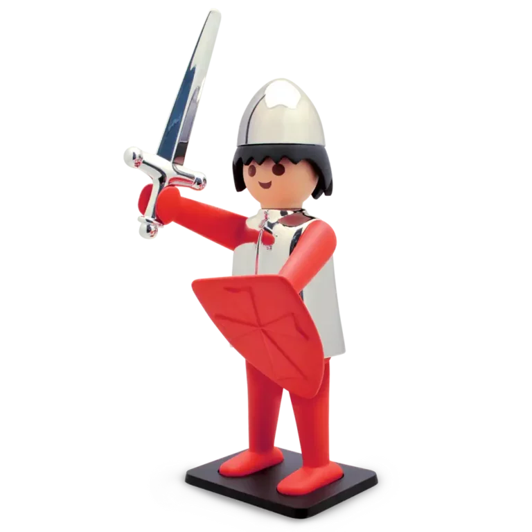 figurine Playmobil chevalier Plastoy