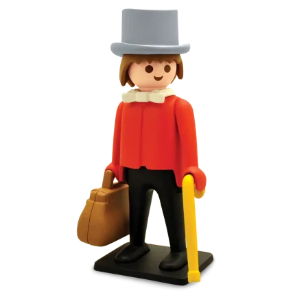 figurine Playmobil gentleman far west Plastoy