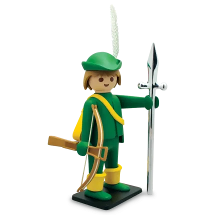 figurine Playmobil arbalétrier Plastoy