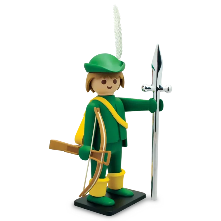 figurine Playmobil arbalétrier Plastoy