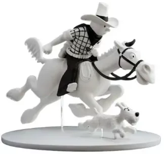 Tintin cowboy Amérique