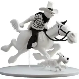Tintin cowboy Amérique