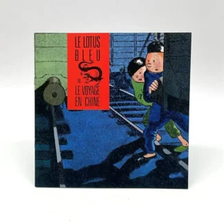 catalogue Tintin Lotus Bleu 1987 exposition