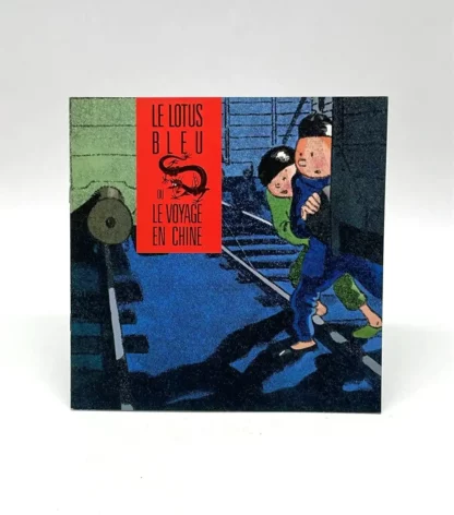 catalogue Tintin Lotus Bleu 1987 exposition