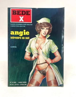 BD adulte Bédé X 43Bis Angie infirmière nuit Chris