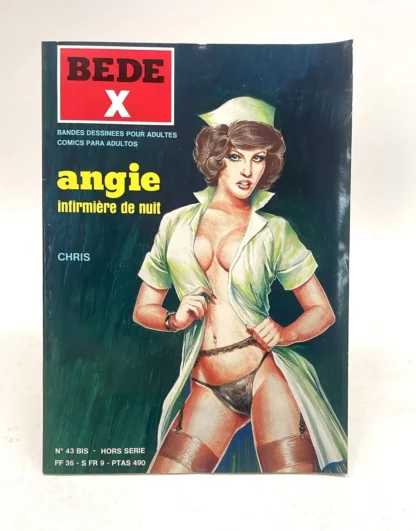 BD adulte Bédé X 43Bis Angie infirmière nuit Chris