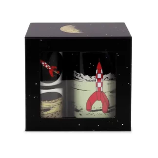 coffret-cafe-tintin-lune-boite-metal-tasses