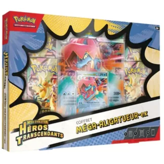 coffret Pokémon Méga Aligatueur ex