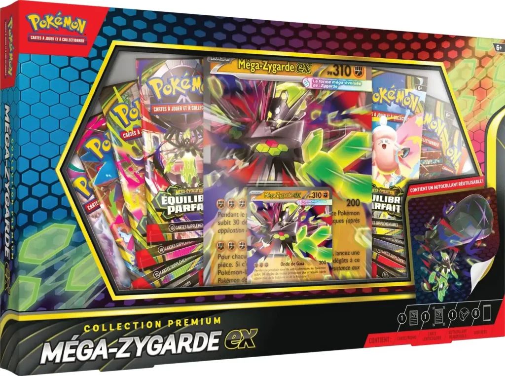 coffret Pokémon Méga Zygarde ex