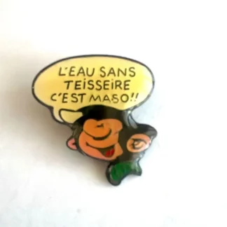 Pin’s Gaston Lagaffe publicité Teisseire