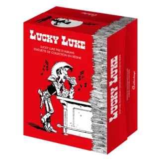 figurine-lucky-luke-pile-albums-collectoys-boite