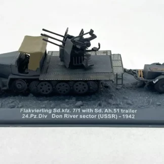 flakvierling sdkfz 7 1 miniature 1/72