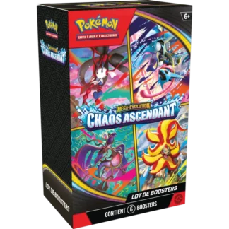 bundle pokémon chaos ascendant 6 boosters