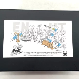 L'Orchestre des Schtroumpfs – Fariboles – Partie 3 - certificat