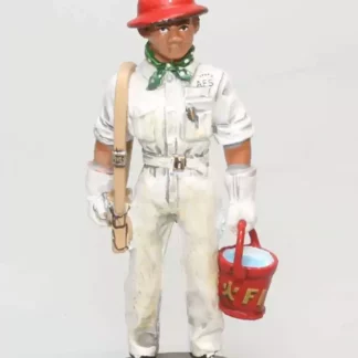 figurine pompier australien singapour 1941 1/32
