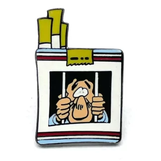 Pin's Mr Mégot Le Petit Spirou
