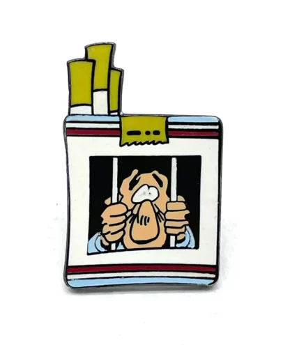 Pin's Mr Mégot Le Petit Spirou
