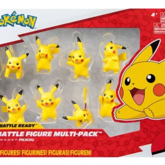 Coffret de 8 figurines Pikachu BANDAI Pokémon