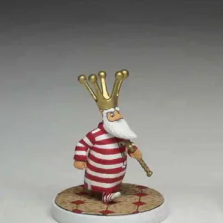 Clément XVII Roi Blanc figurine Hazgaard La Nef des Fous Turf