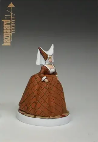 Figurine Hazgaard Reine Ophélie Reine Blanche La Nef des Fous Turf