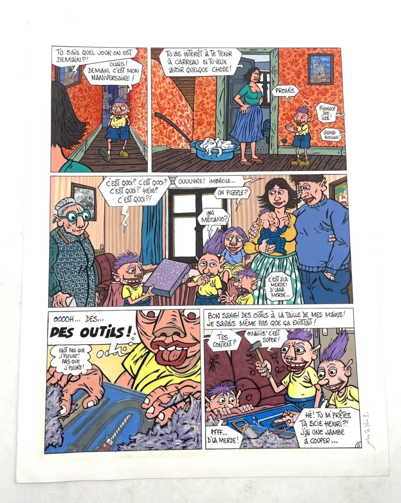 jean-marc-mathis-planche-originale-henri-chienne-de-vie-signe