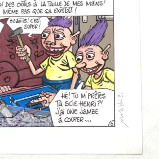 jean-marc-mathis-planche-originale-henri-chienne-de-vie-signe-signature