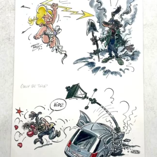 malik-original-cupidon-hommage-a-pierre-tombal-signe